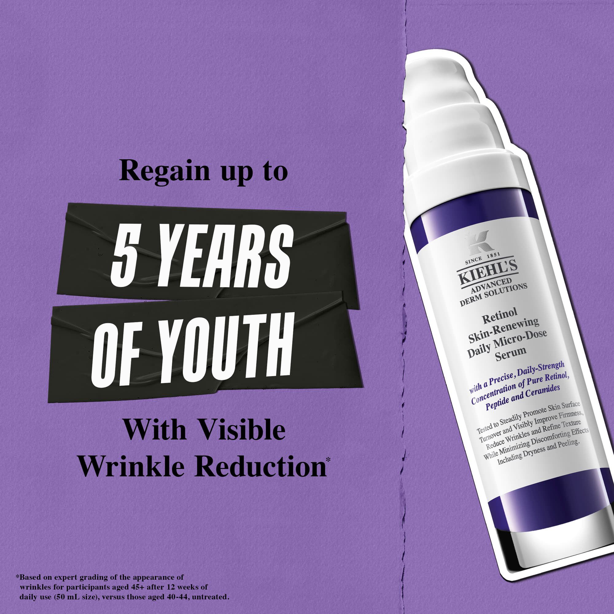 売れ筋がひクリスマスプレゼント！ Retinol Skin-Renewing Canada Kiehl's - Serum Micro-Dose Daily 美容液